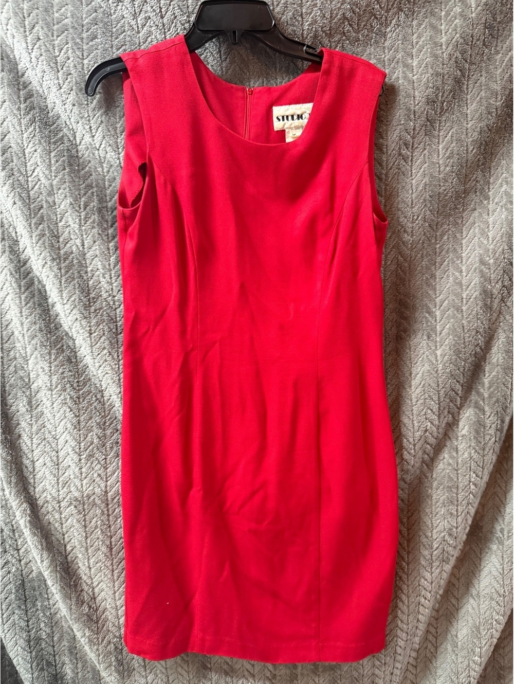 Studio I Red Dress and Matching Jacket Set Size 11-12